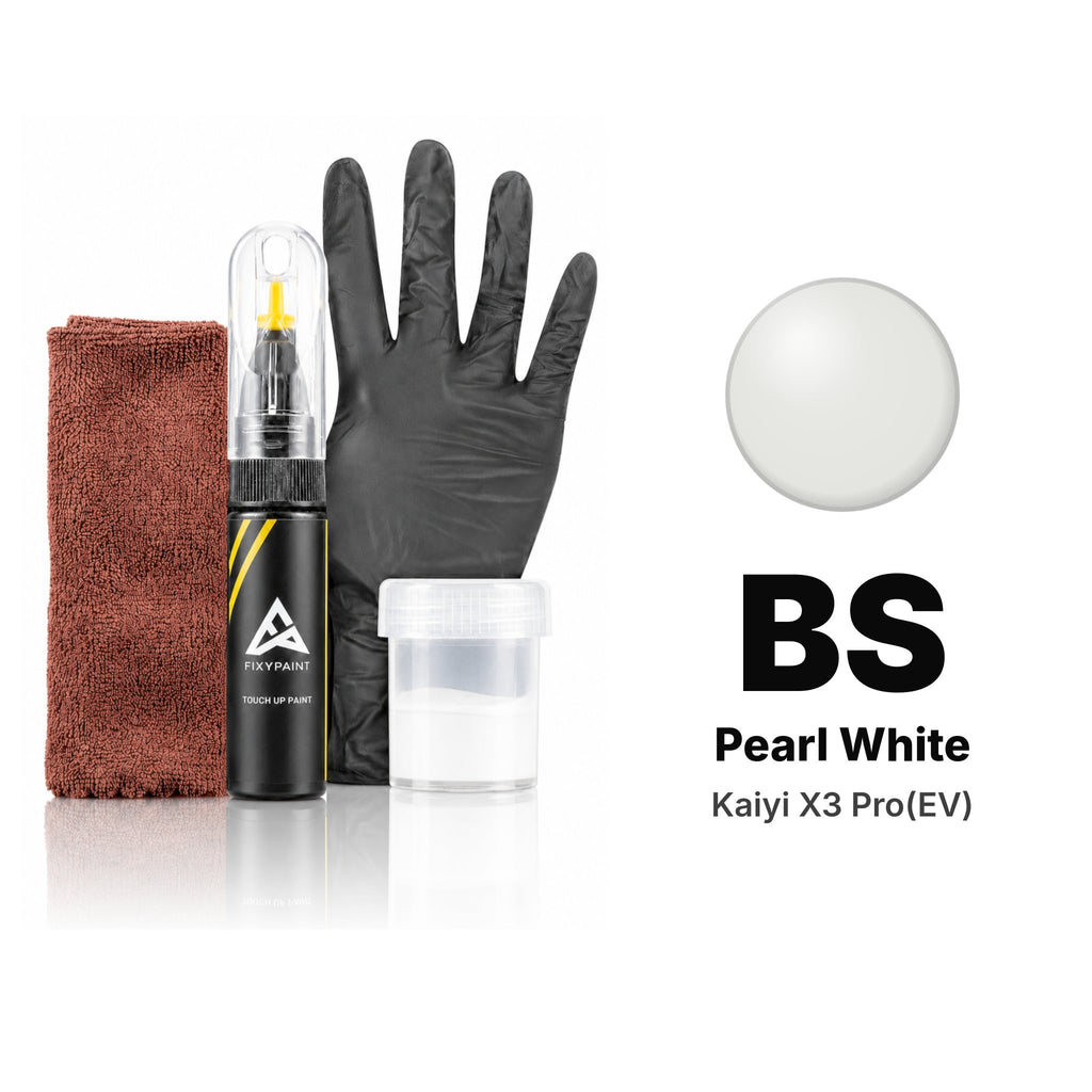 Touch-up paint for Kaiyi X3 Pro(EV) BS Pearl White, Complete kit
