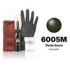 Touch-up paint for Kawasaki 6005M Verde Scuro, Complete kit