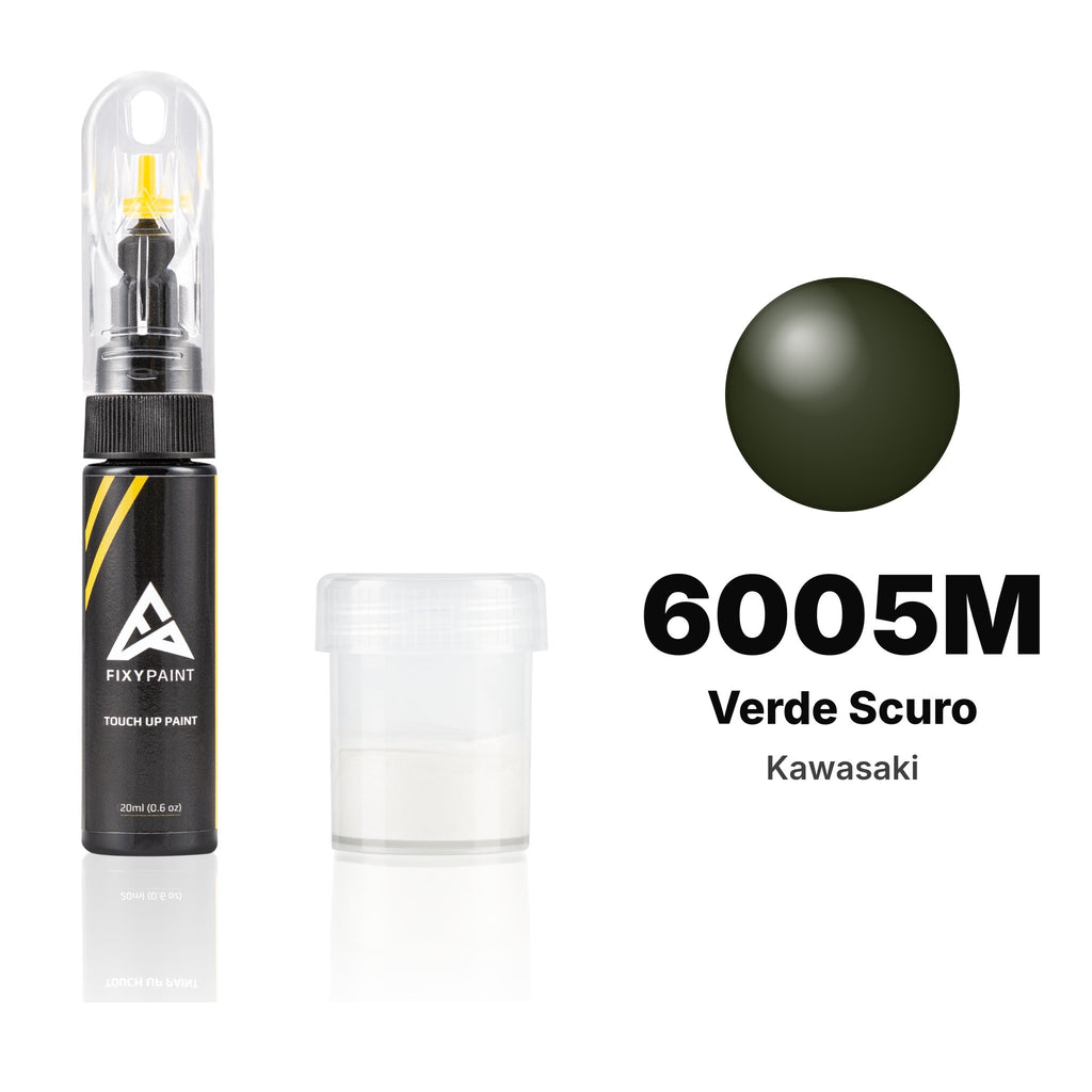 Touch-up paint for Kawasaki 6005M Verde Scuro, Standard kit