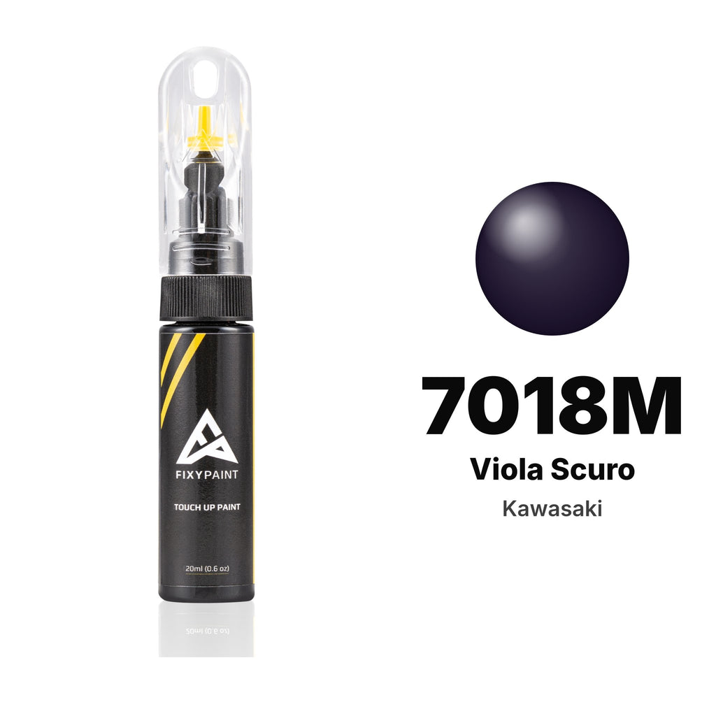 Touch-up paint for Kawasaki 7018M Viola Scuro, Basic kit
