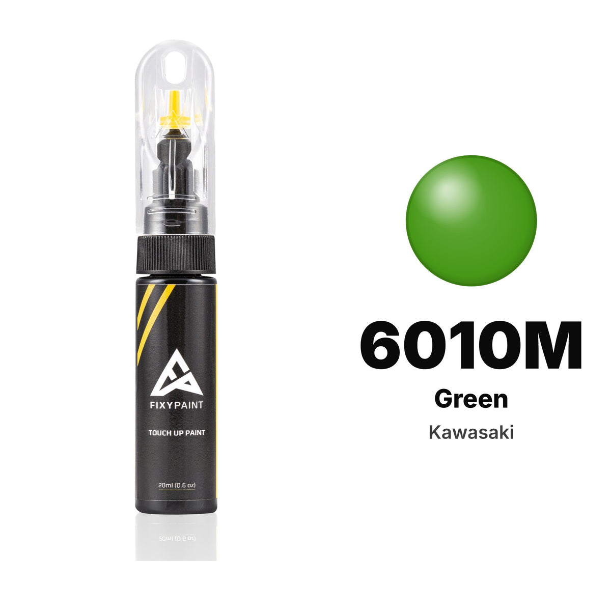Touch-up paint for Kawasaki 6010M Green, Basic kit