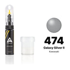 Touch-up paint for Kawasaki 474 Galaxy Silver II, Standard kit