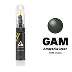 Touch-up paint for KGM Musso GAM Amazonia Green, Basic kit