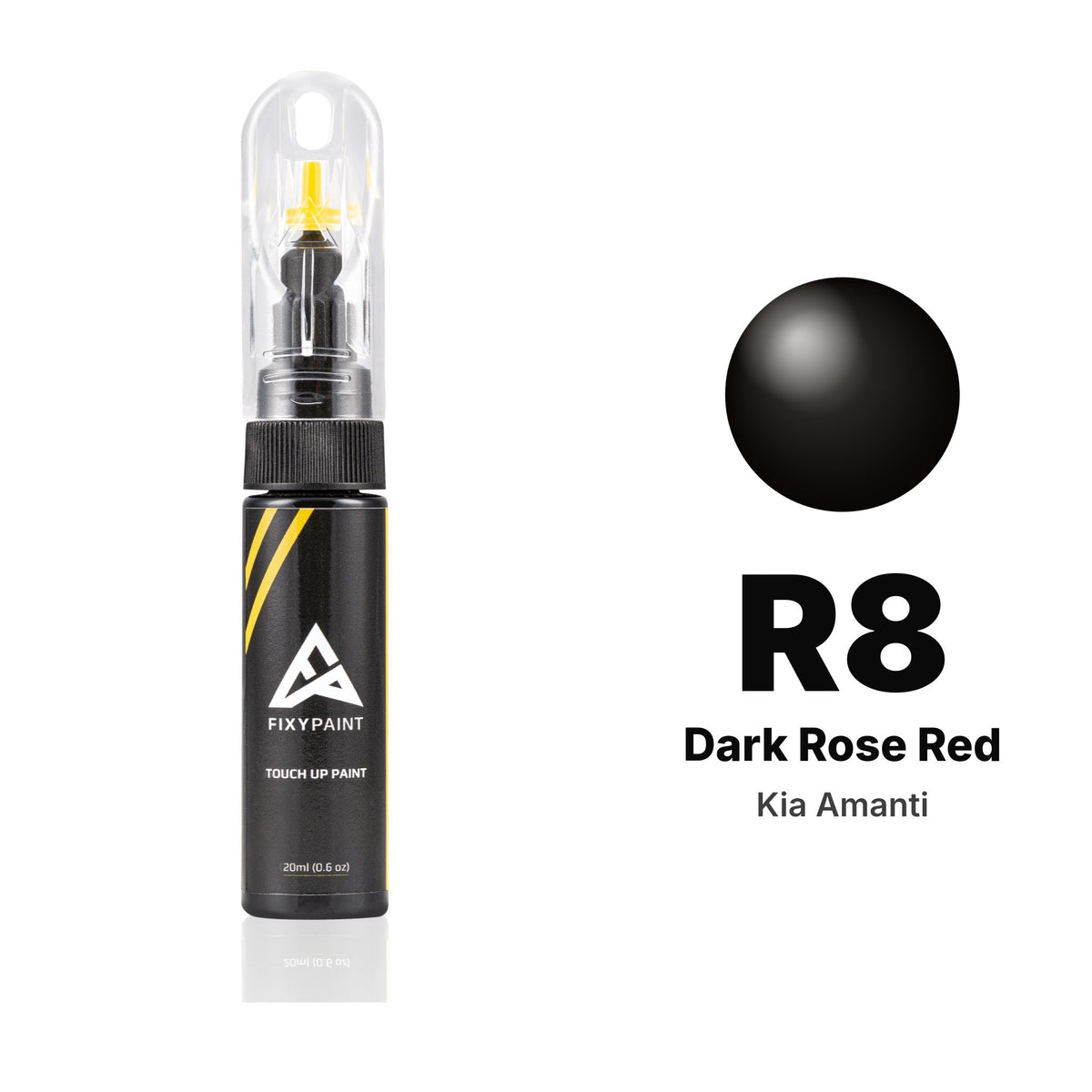 Touch-up paint for Kia Amanti R8 Dark Rose Red, Basic kit