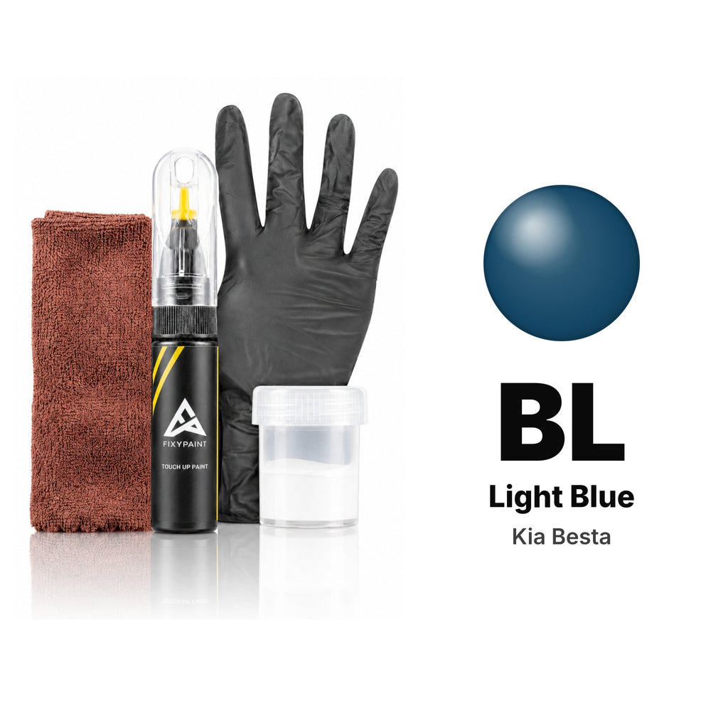 Touch-up paint for Kia Besta BL Light Blue, Complete kit
