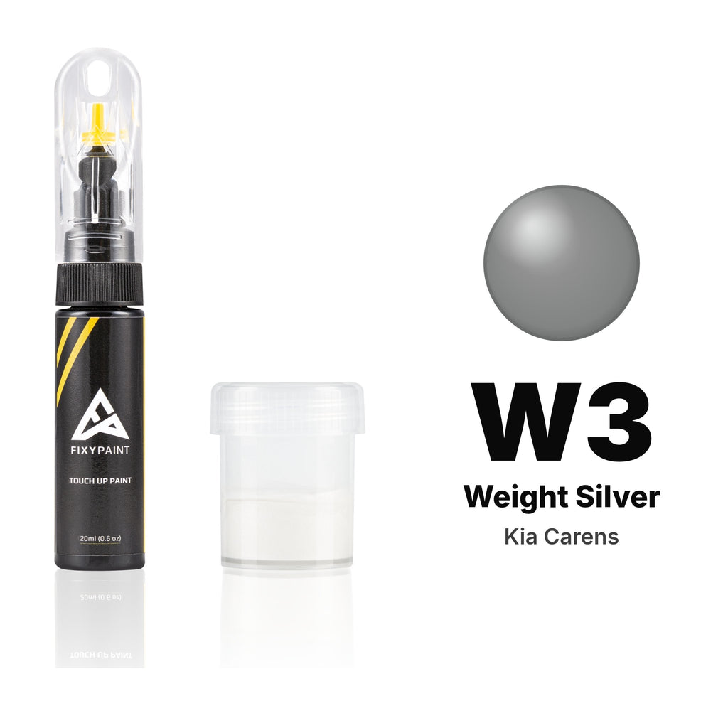 Touch-up paint for Kia Carens W3 Weight Silver, Standard kit
