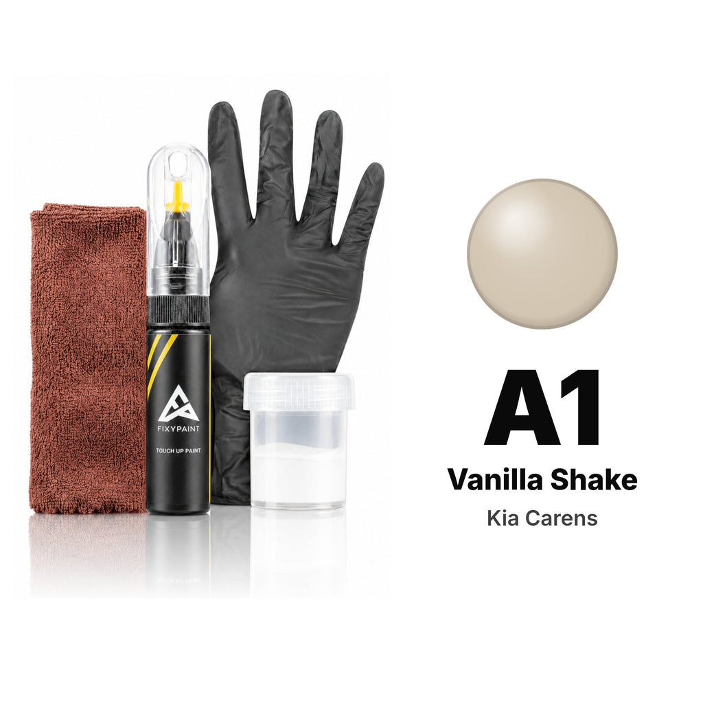 Touch-up paint for Kia Carens A1 Vanilla Shake, Complete kit