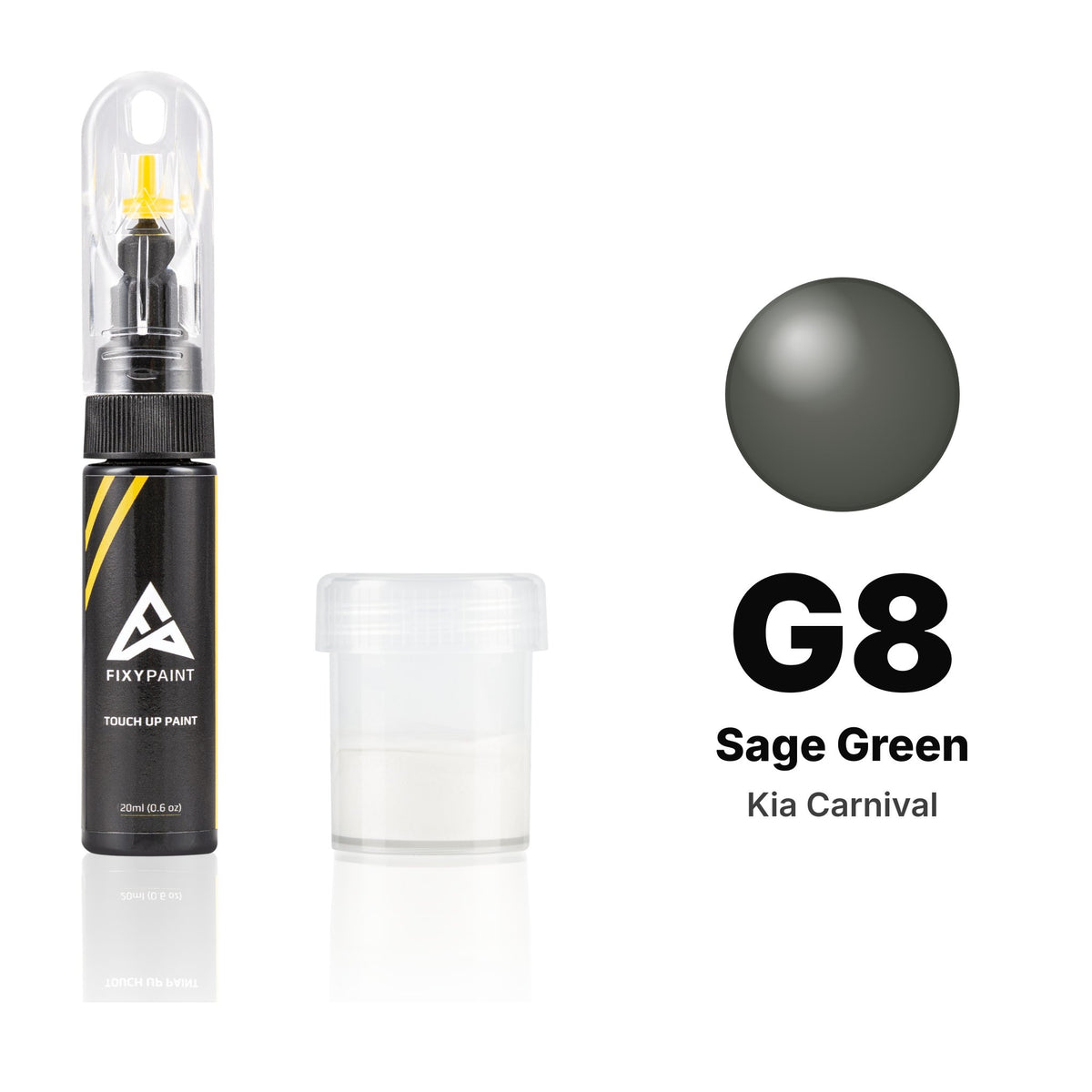 Touch-up paint for Kia Carnival G8 Sage Green, Standard kit