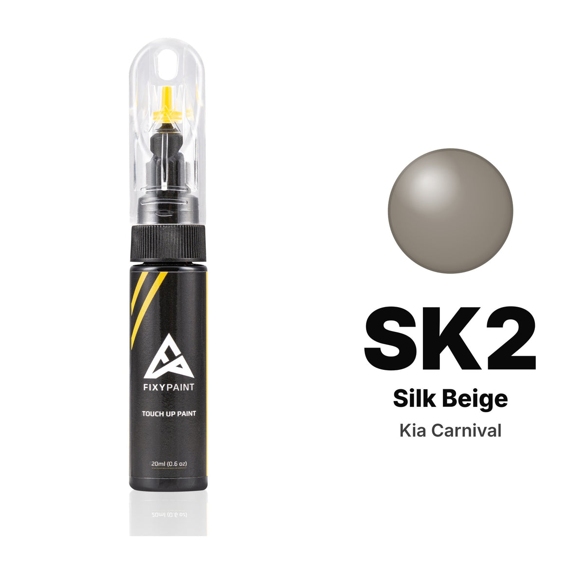 Touch-up paint for Kia Carnival SK2 Silk Beige, Basic kit