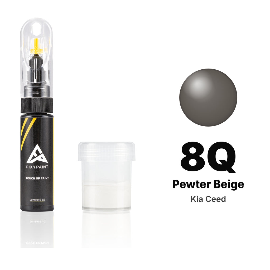 Peinture de retouche pour Kia Ceed – 8Q Pewter Beige (2007–2012), kit Standard