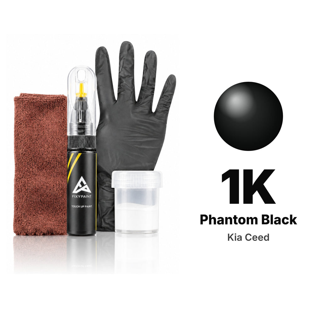 Touch-up paint for Kia Ceed 1K Phantom Black, Complete kit