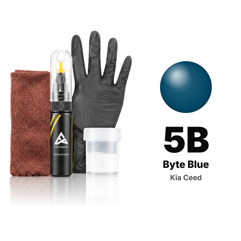 Touch-up paint for Kia Ceed 5B Byte Blue, Complete kit