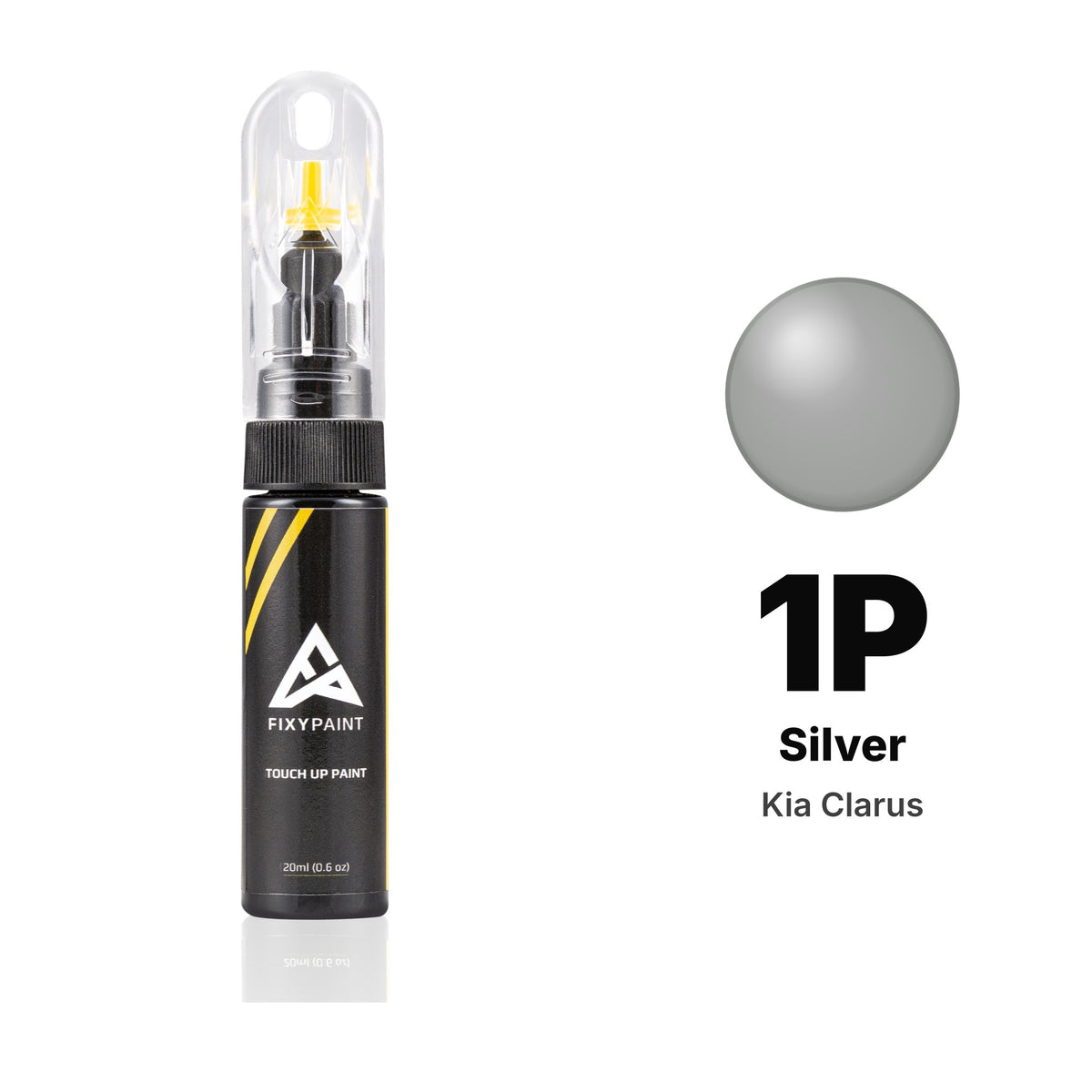 Kia Clarus 1P Silver touch-up paint, Basic kit