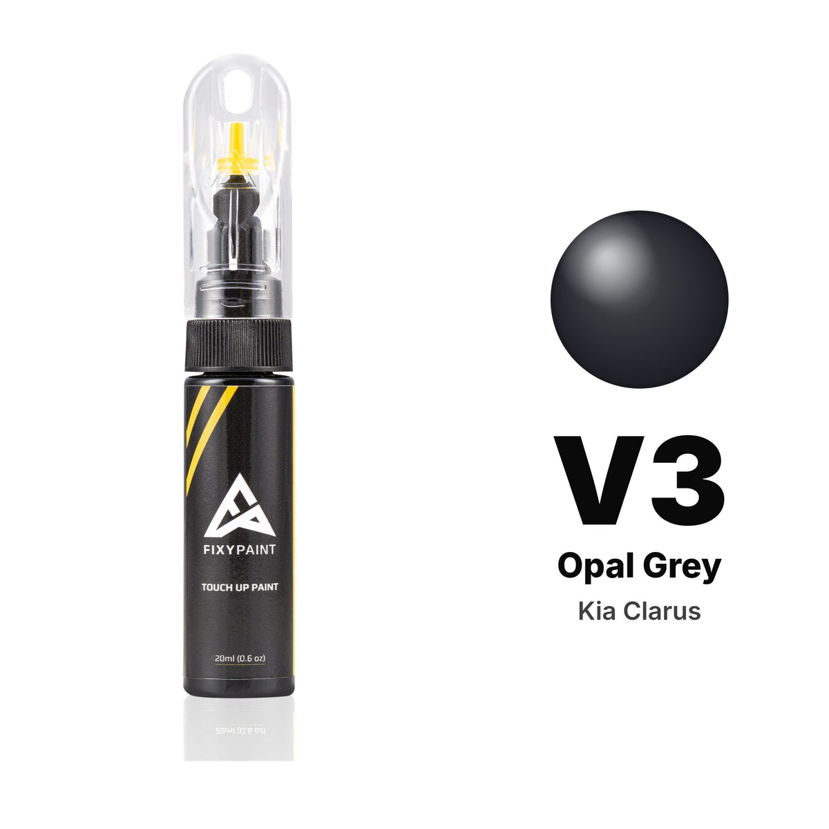 Kia Clarus V3 Opal Grey touch-up paint, Basic kit