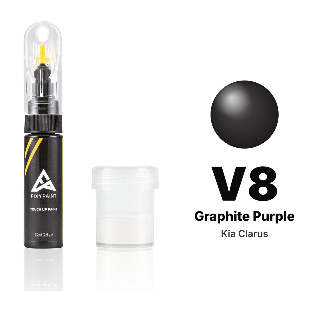 Peinture de retouche pour Kia Clarus – V8 Graphite Purple (1998–2003), kit Standard