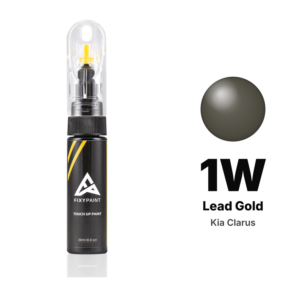 Touch-up paint for Kia Clarus 1W Lead Gold, Basic kit