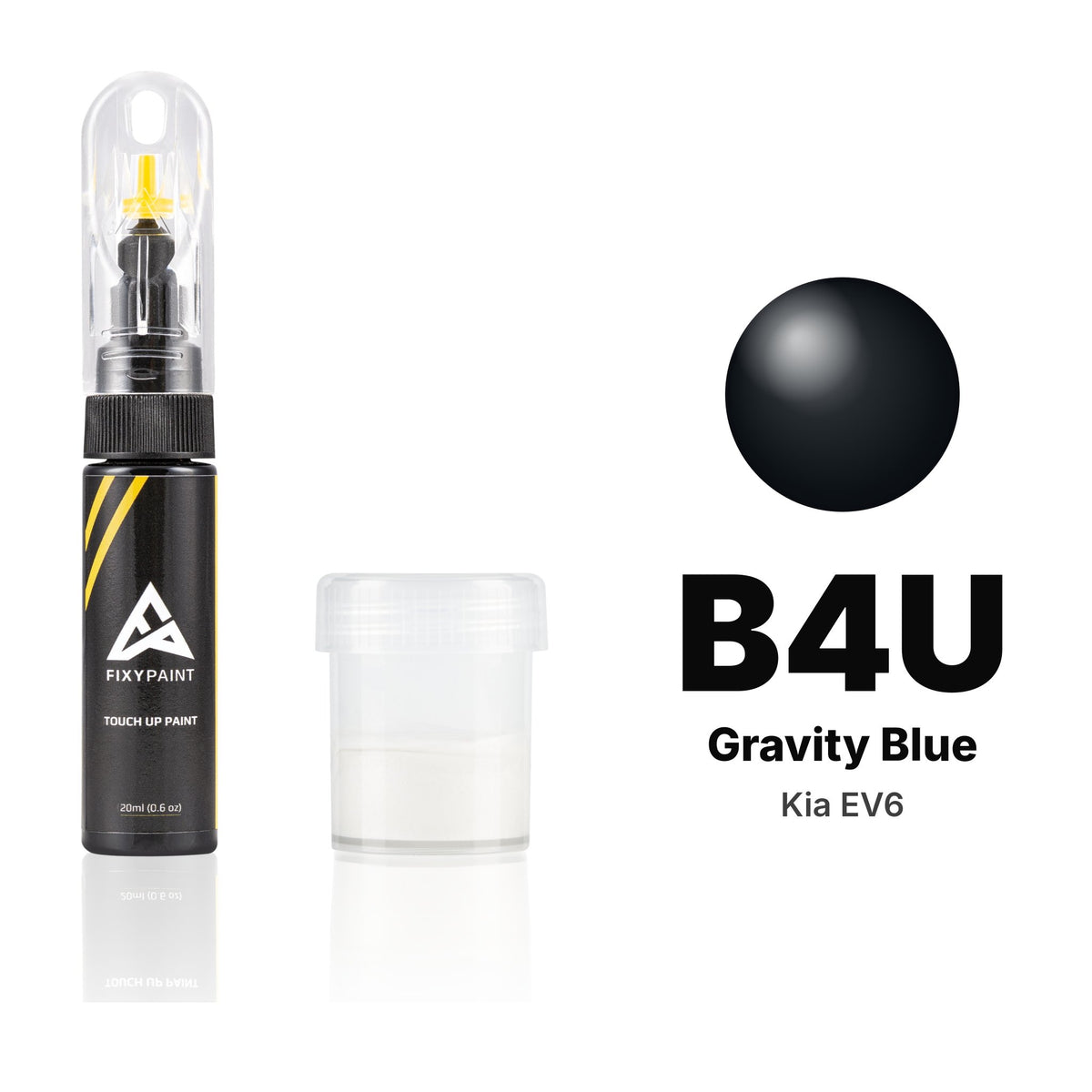 Touch-up paint for Kia EV6 B4U Gravity Blue, Standard kit