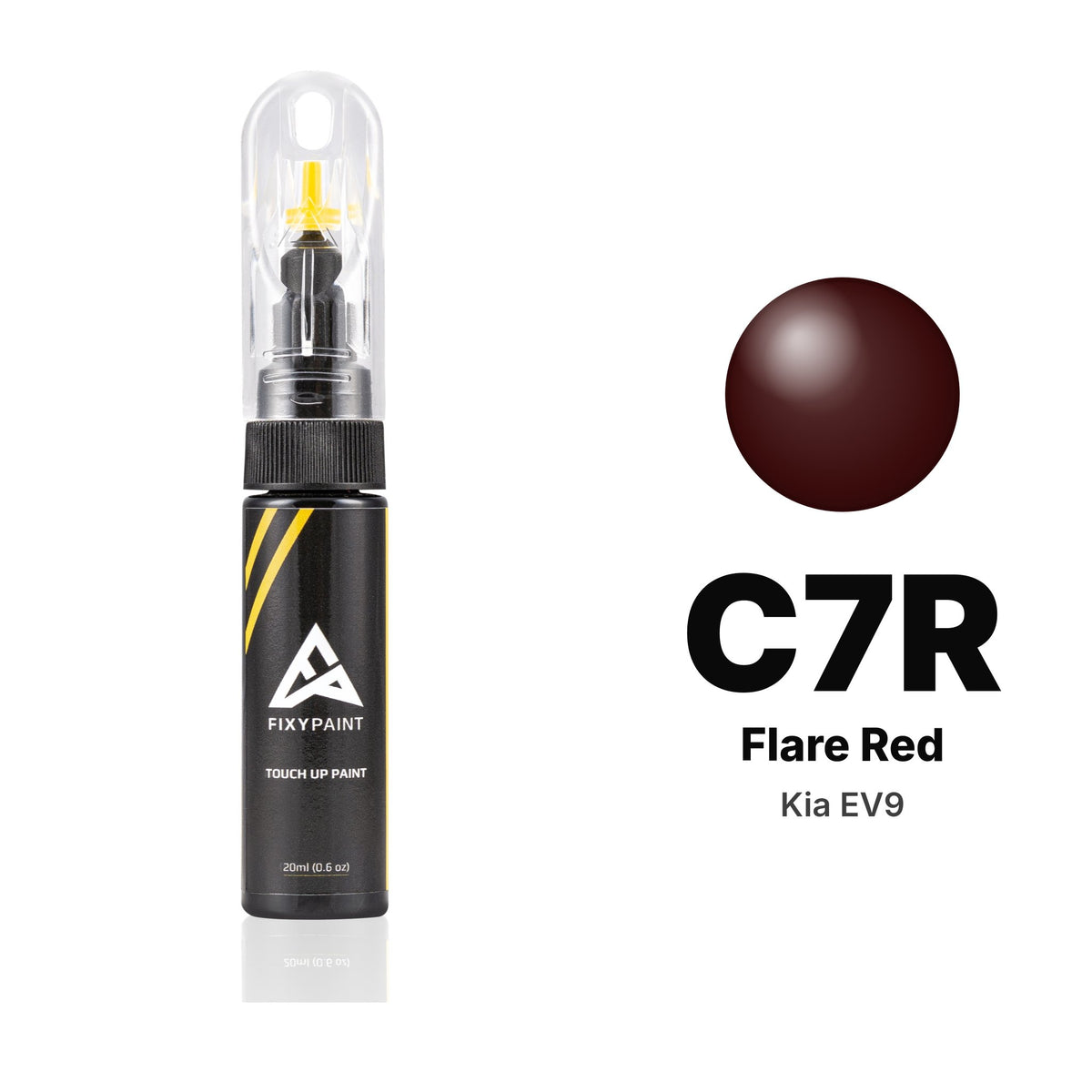Touch-up paint for Kia EV9 C7R Flare Red, Basic kit