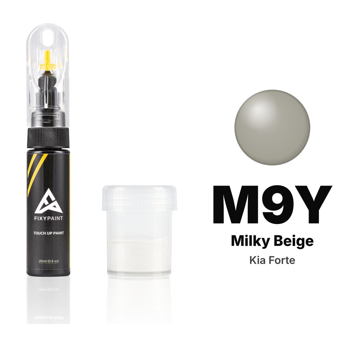 Touch-up paint for Kia Forte M9Y Milky Beige, Standard kit