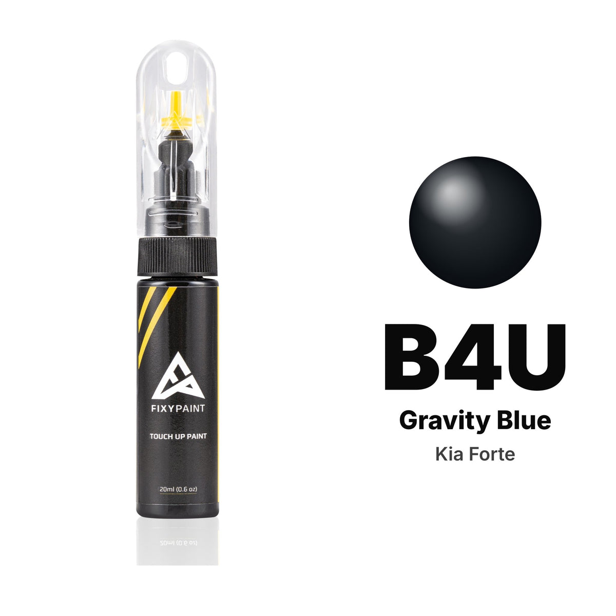 Touch-up paint for Kia Forte B4U Gravity Blue, Basic kit