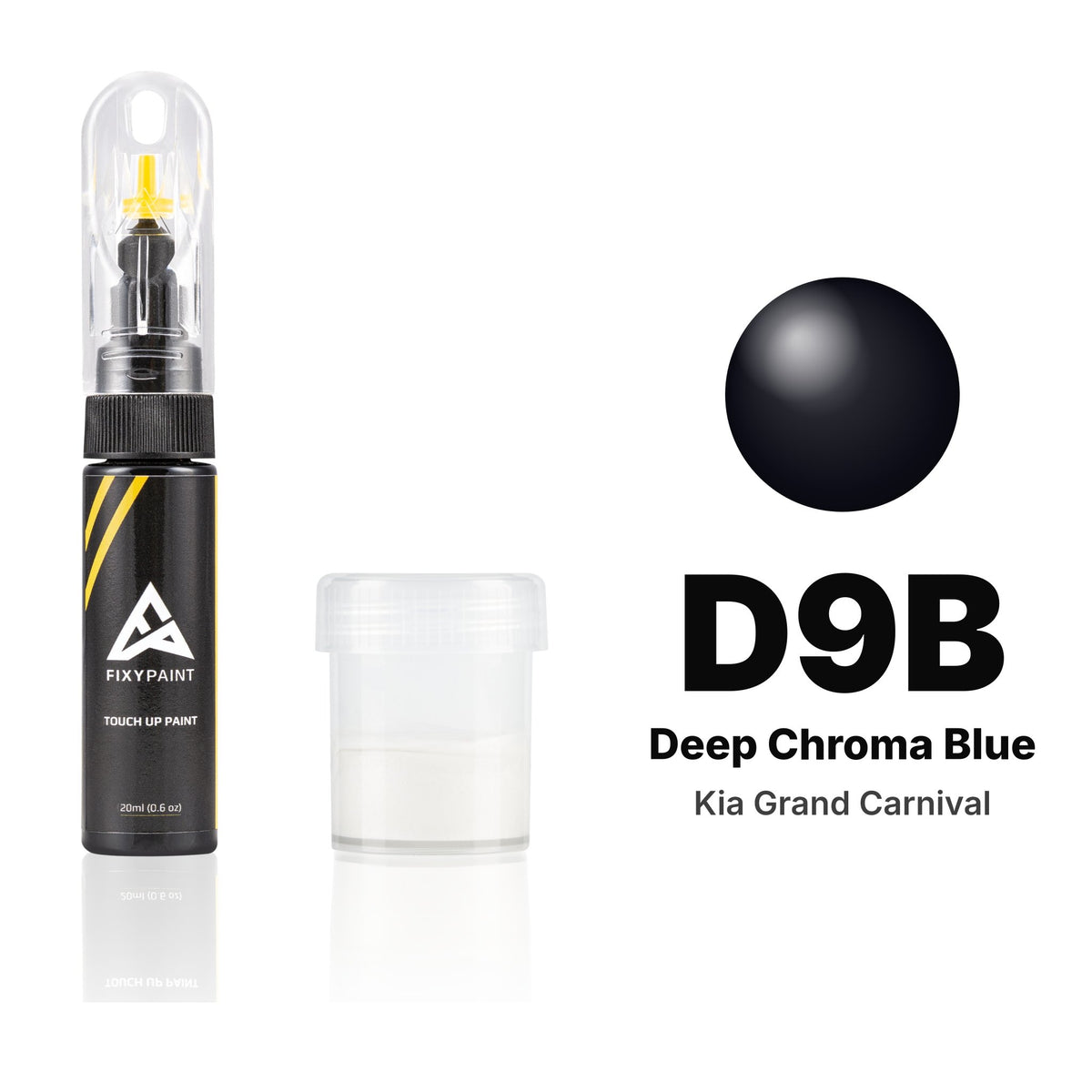 Touch-up paint for Kia Grand Carnival D9B Deep Chroma Blue, Standard kit