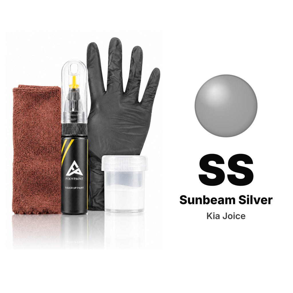 Touch-up paint for Kia Joice SS Sunbeam Silver, Complete kit