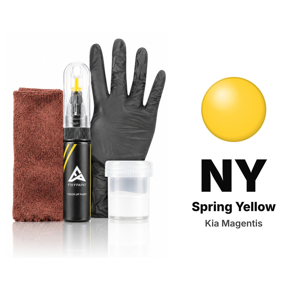Touch-up paint for Kia Magentis NY Spring Yellow, Complete kit