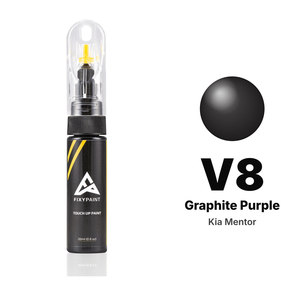 Kia Mentor V8 Graphite Purple touch-up paint, Basic kit