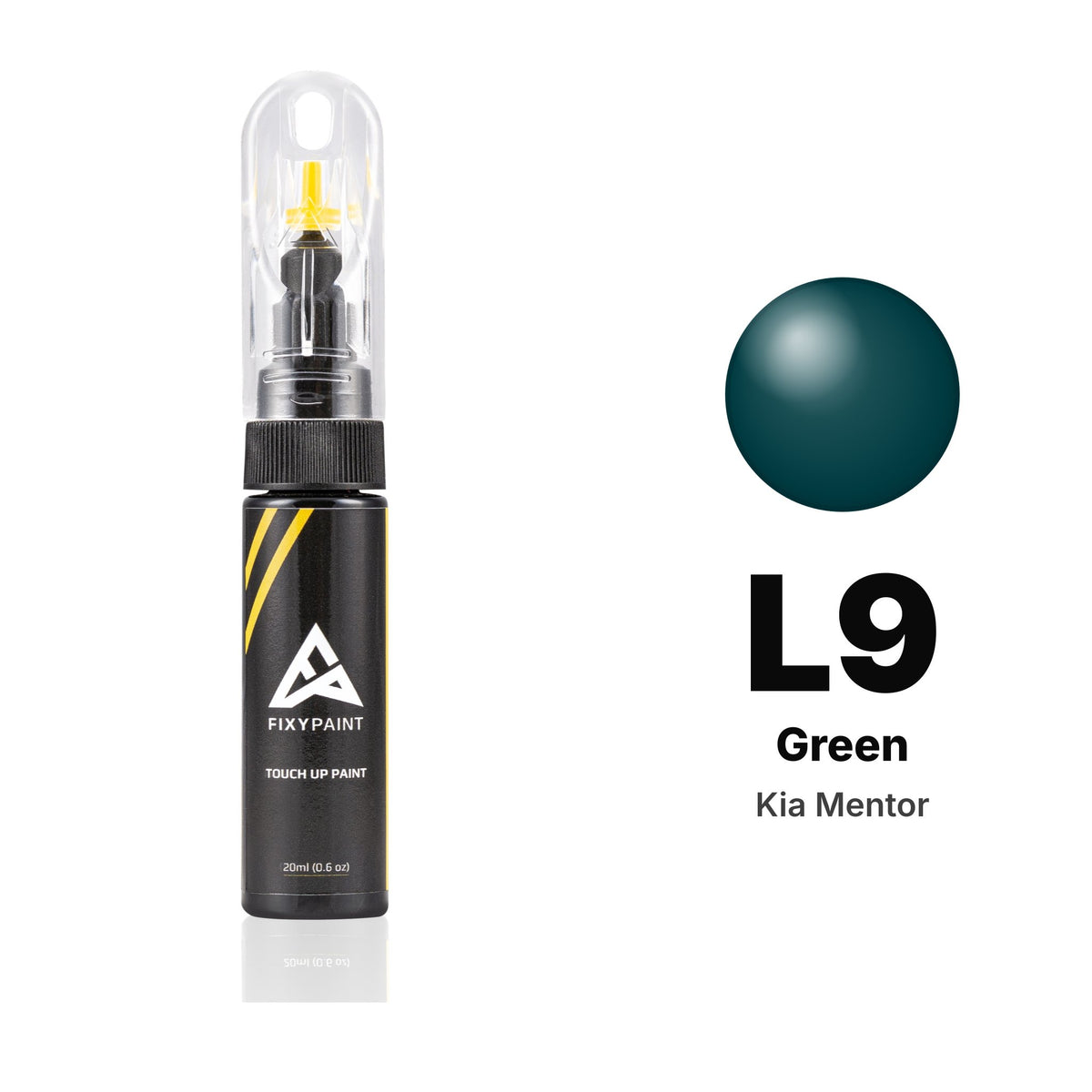Kia Mentor L9 Green touch-up paint, Basic kit