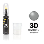 Touch-up paint for Kia Morning 3D Bright Silver, Standard kit
