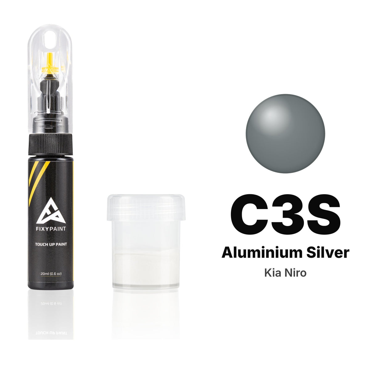 Touch-up paint for Kia Niro C3S Aluminium Silver, Standard kit