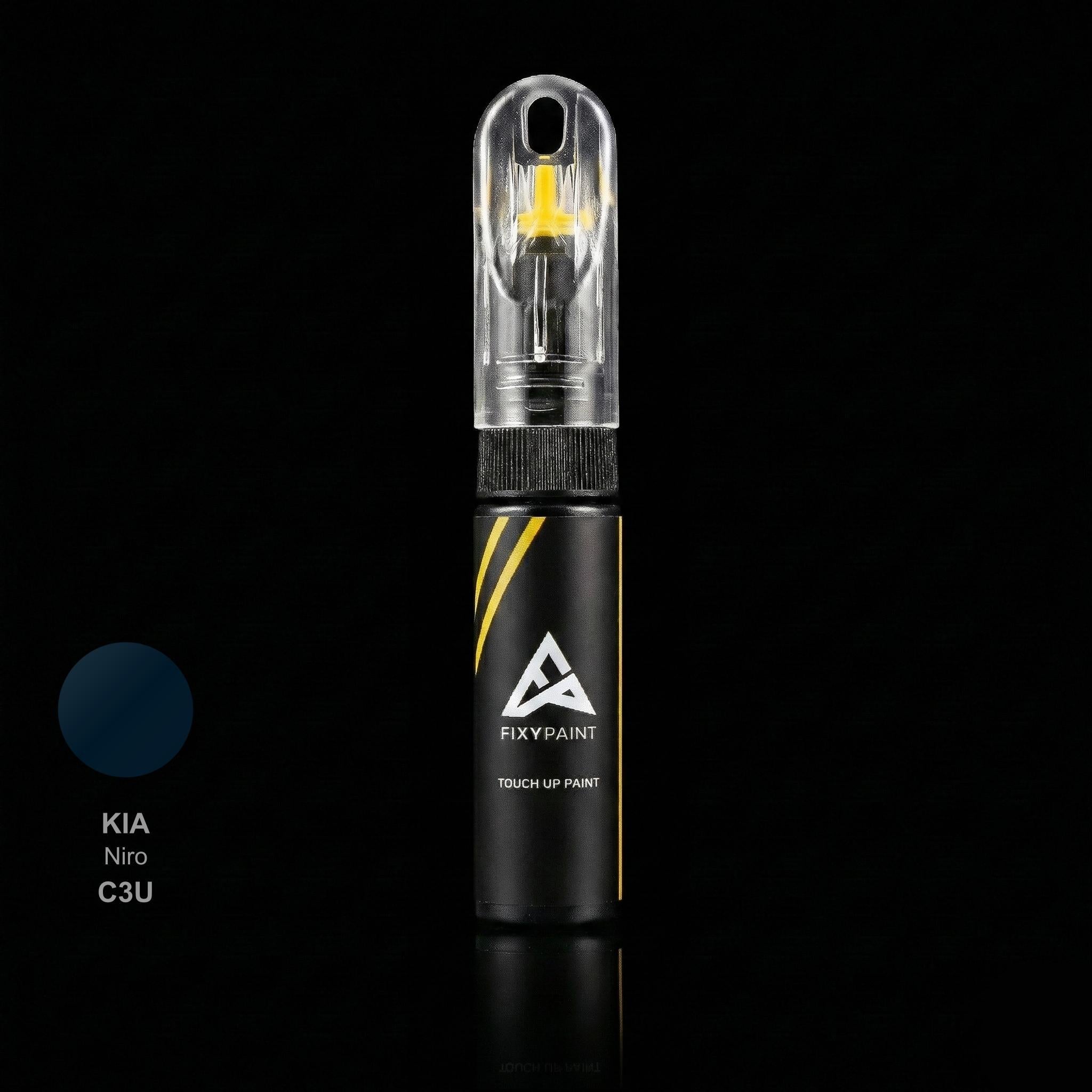 Kia Niro touch up paint kit - DEEP CERULEAN BLUE C3U scratch repair
