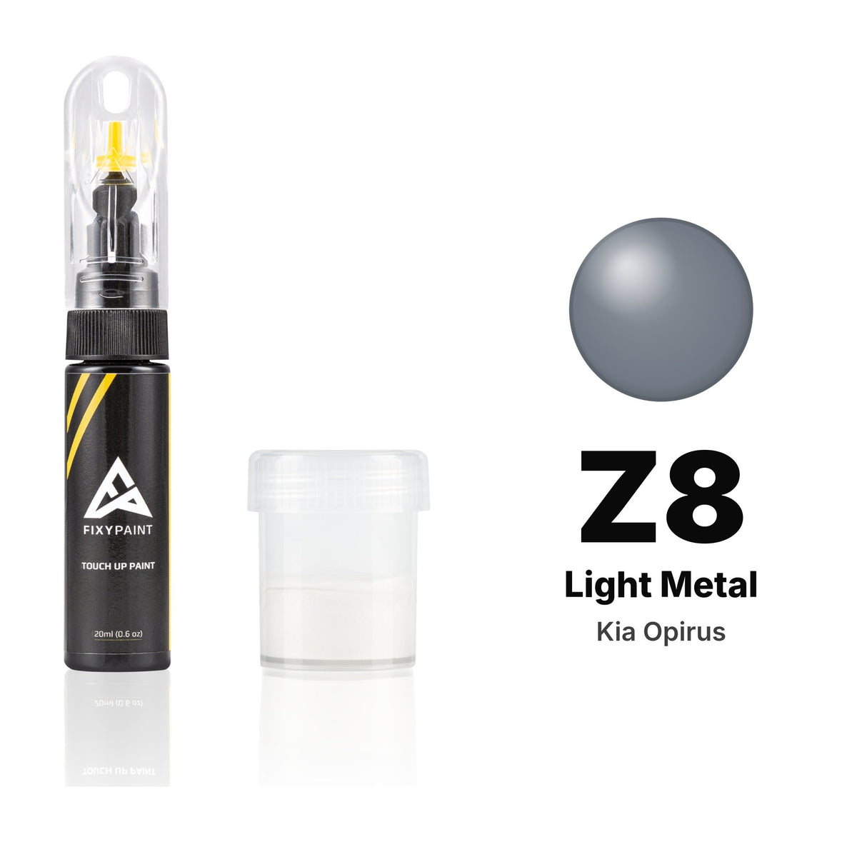 Touch-up paint for Kia Opirus Z8 Light Metal, Standard kit