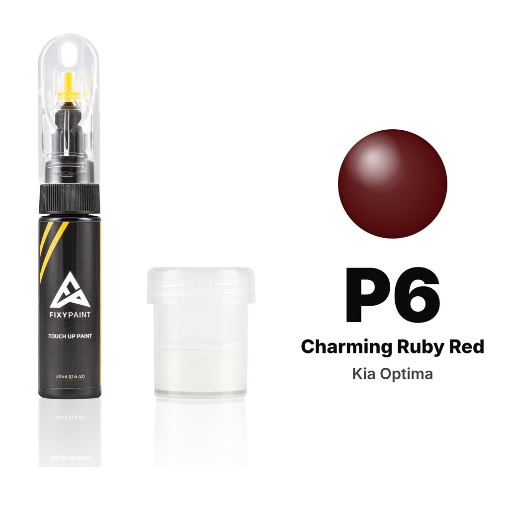 Touch-up paint for Kia Optima P6 Charming Ruby Red, Standard kit