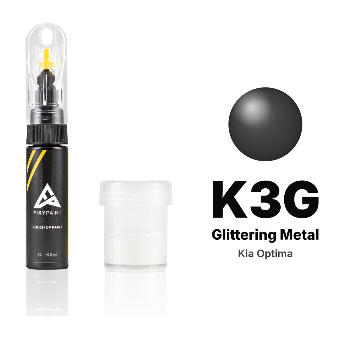 Touch-up paint for Kia Optima K3G Glittering Metal, Standard kit