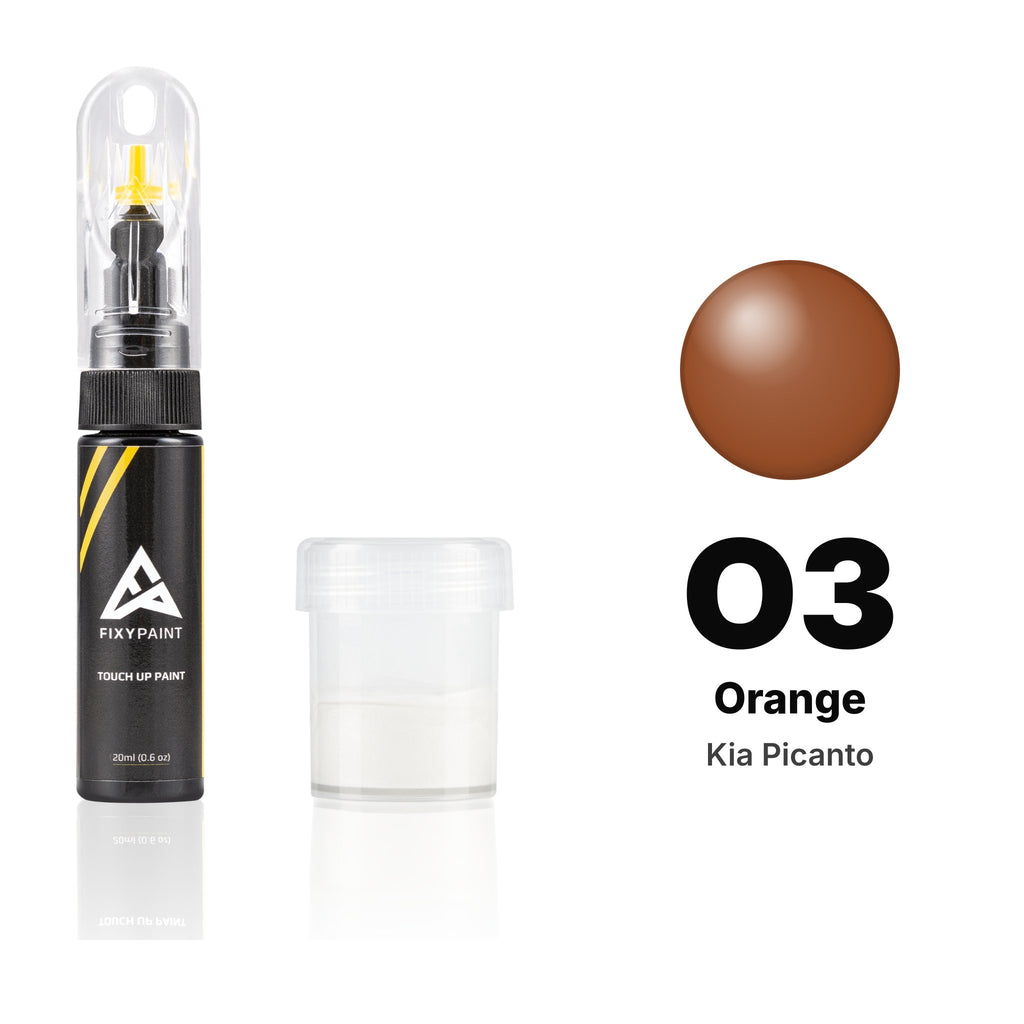 Vernice ritocco per Kia Picanto – O3 Orange (2004–2011), kit Standard