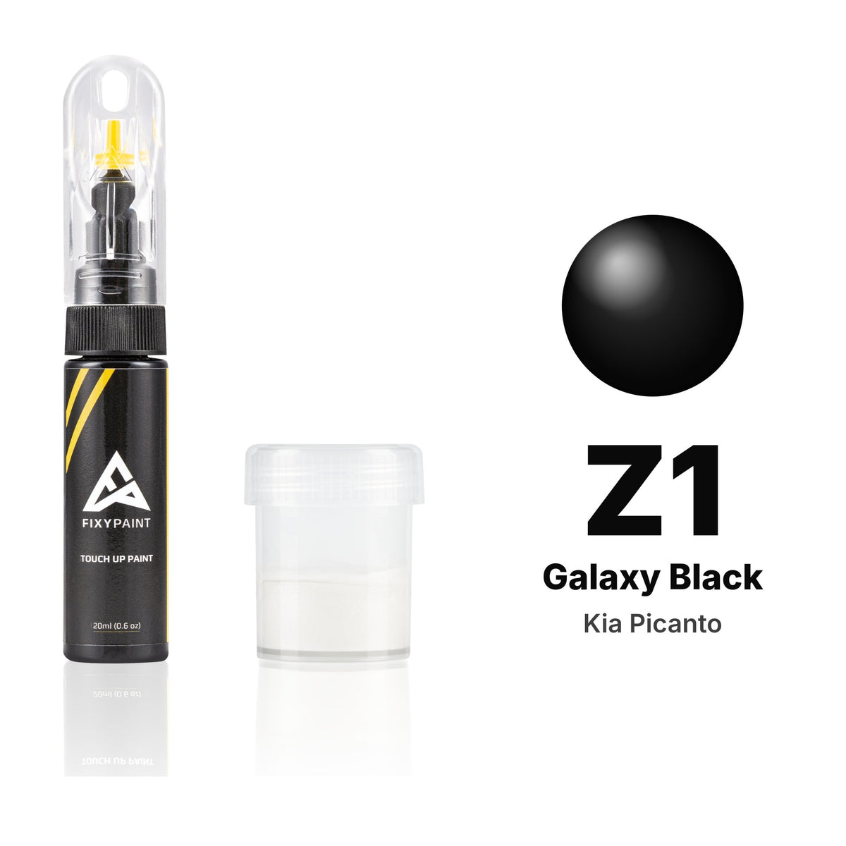 Touch-up paint for Kia Picanto Z1 Galaxy Black, Standard kit