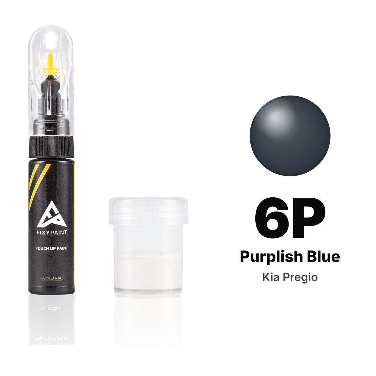 Touch-up paint for Kia Pregio 6P Purplish Blue, Standard kit