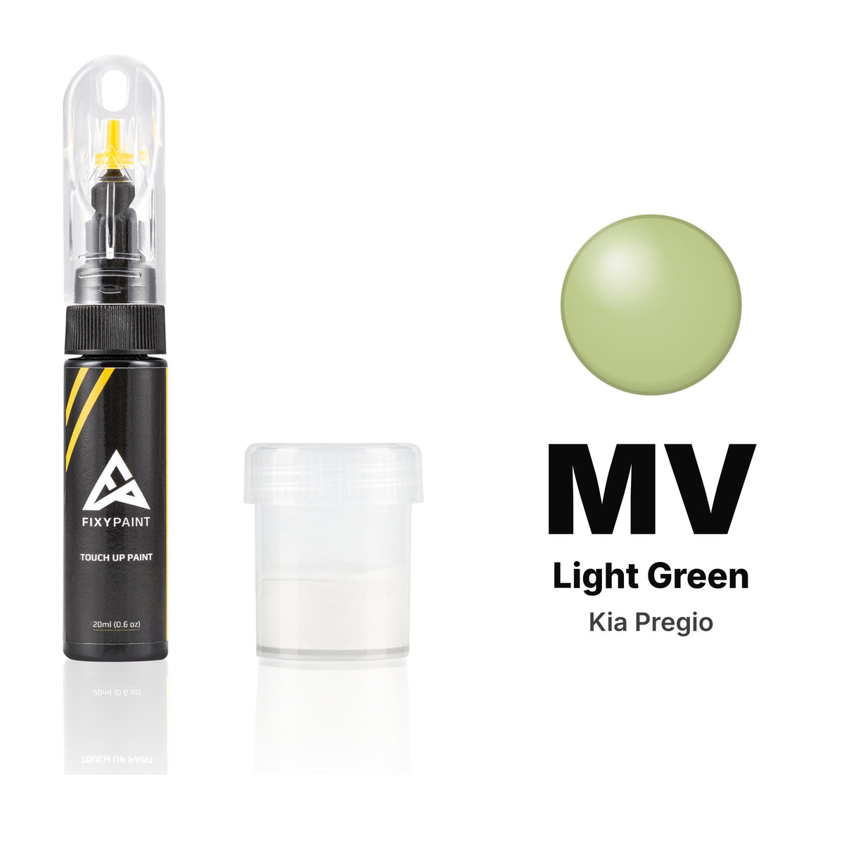 Touch-up paint for Kia Pregio MV Light Green, Standard kit