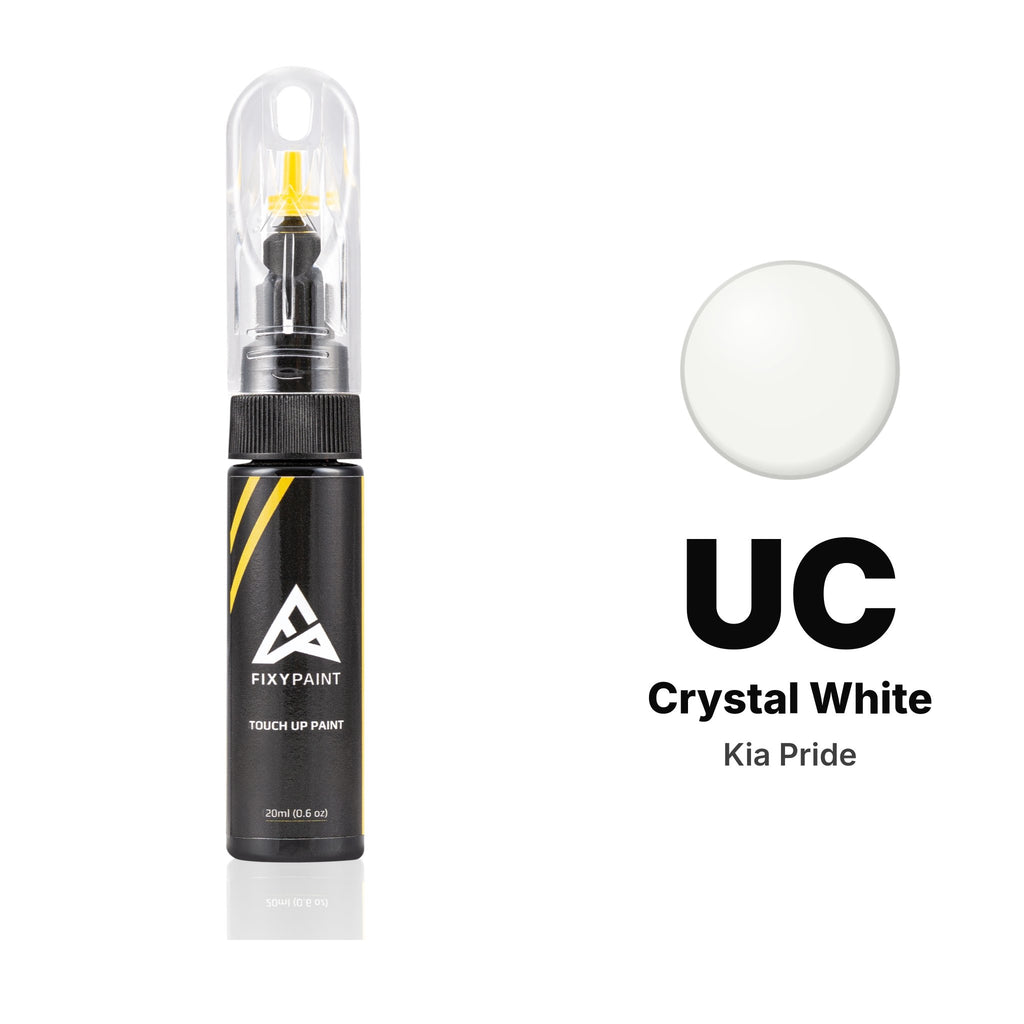 Touch-up paint for Kia Pride UC Crystal White, Basic kit