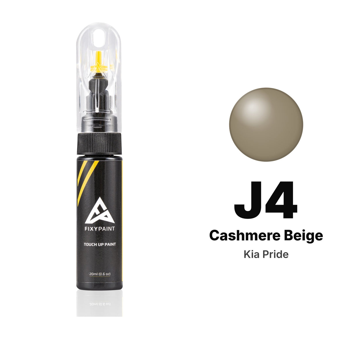 Touch-up paint for Kia Pride J4 Cashmere Beige, Basic kit