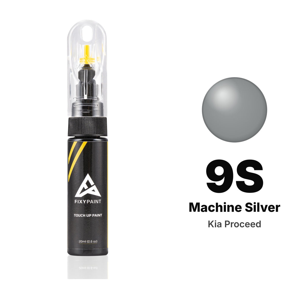 Kia Proceed 9S Machine Silver touch-up paint, Basic kit