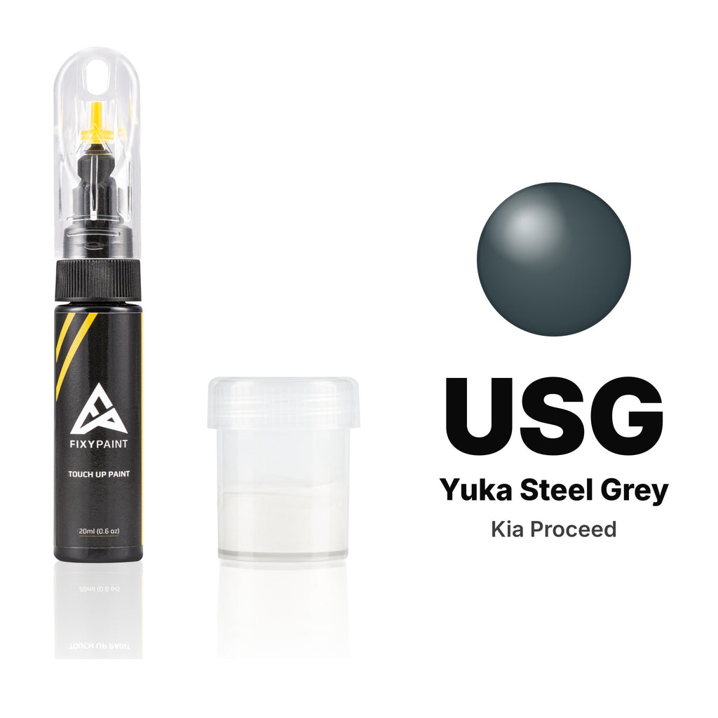 Peinture de retouche pour Kia Proceed – USG Yuka Steel Grey (depuis 2022), kit Standard