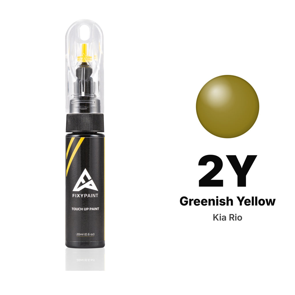 Touch-up paint for Kia Rio 2Y Greenish Yellow, Basic kit