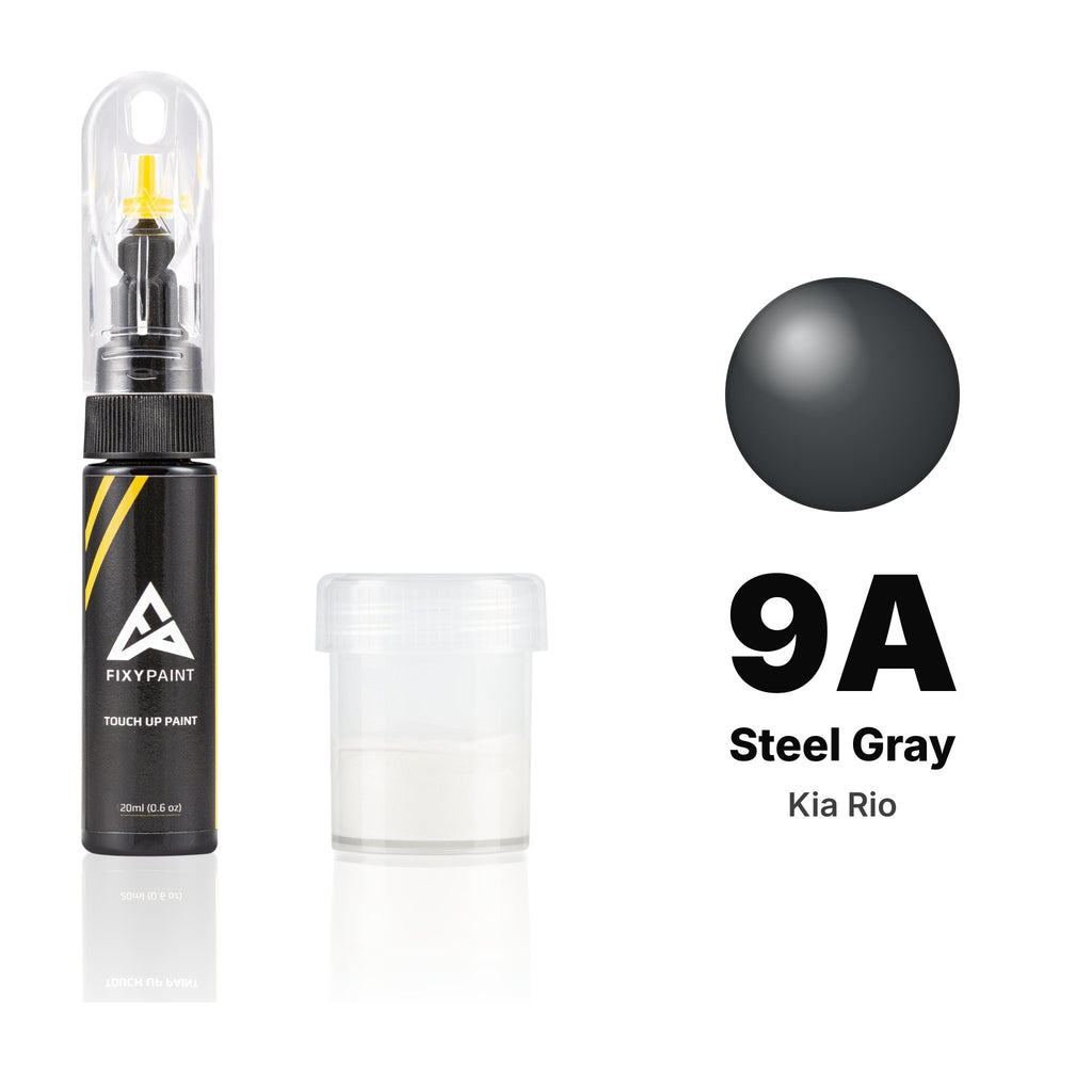 Touch-up paint for Kia Rio 9A Steel Gray, Standard kit