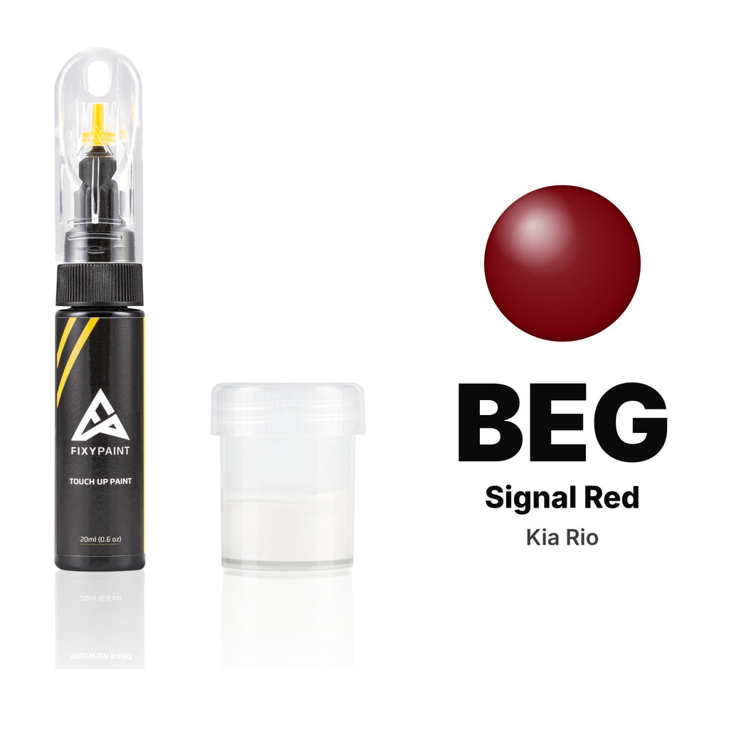 Touch-up paint for Kia Rio BEG Signal Red, Standard kit