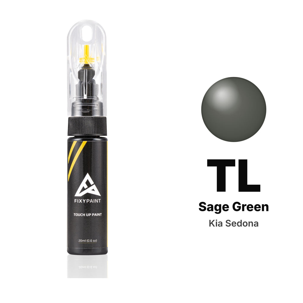 Pintura de retoque para Kia Sedona – TL Sage Green (2003–2004), kit Básico