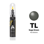 Pintura de retoque para Kia Sedona – TL Sage Green (2003–2004), kit Básico