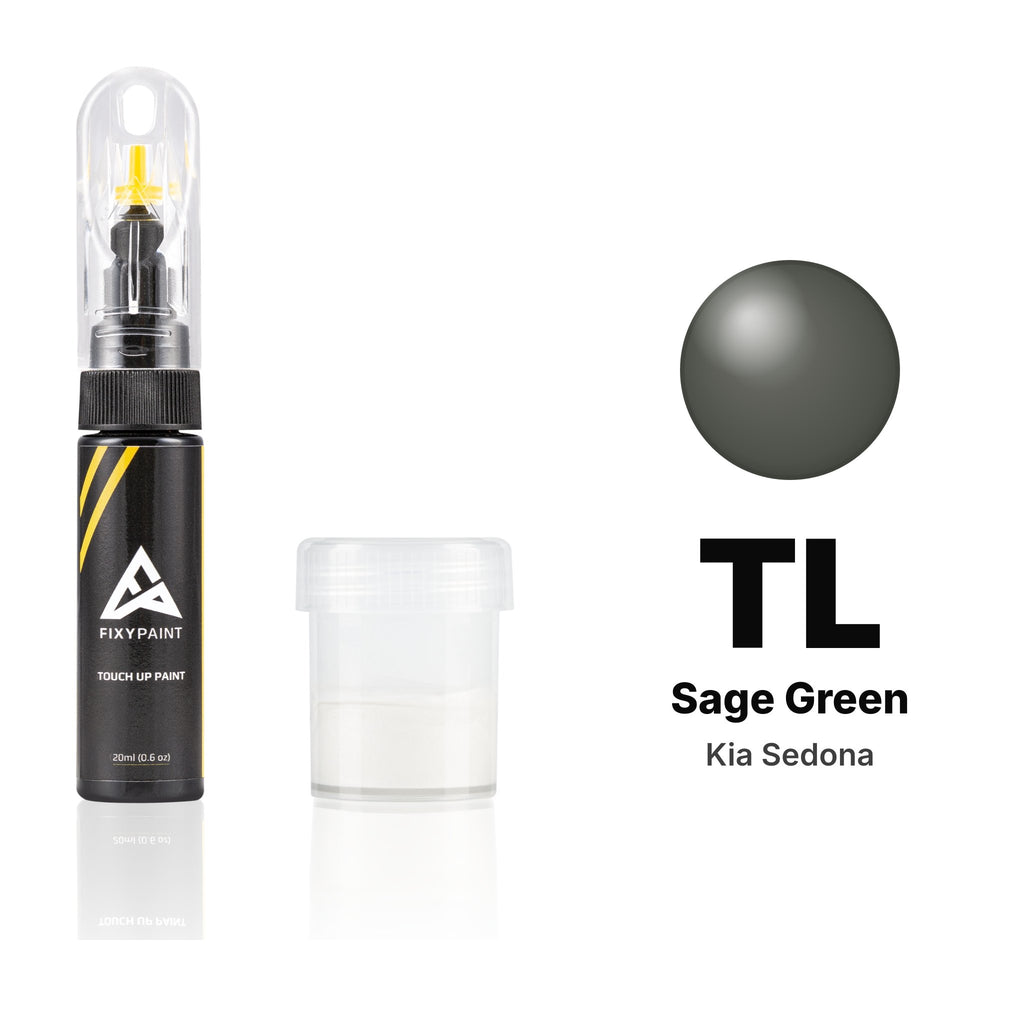 Pintura de retoque para Kia Sedona – TL Sage Green (2003–2004), kit Estándar