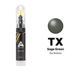 Pintura de retoque para Kia Sedona – TX Sage Green (2003–2004), kit Básico